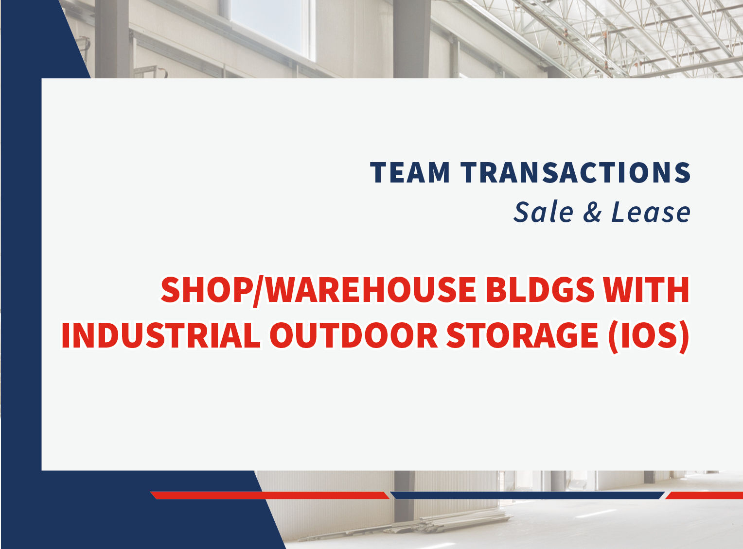 Done Deals - Shop Space and Industrial Outdoor Storage (IOS)