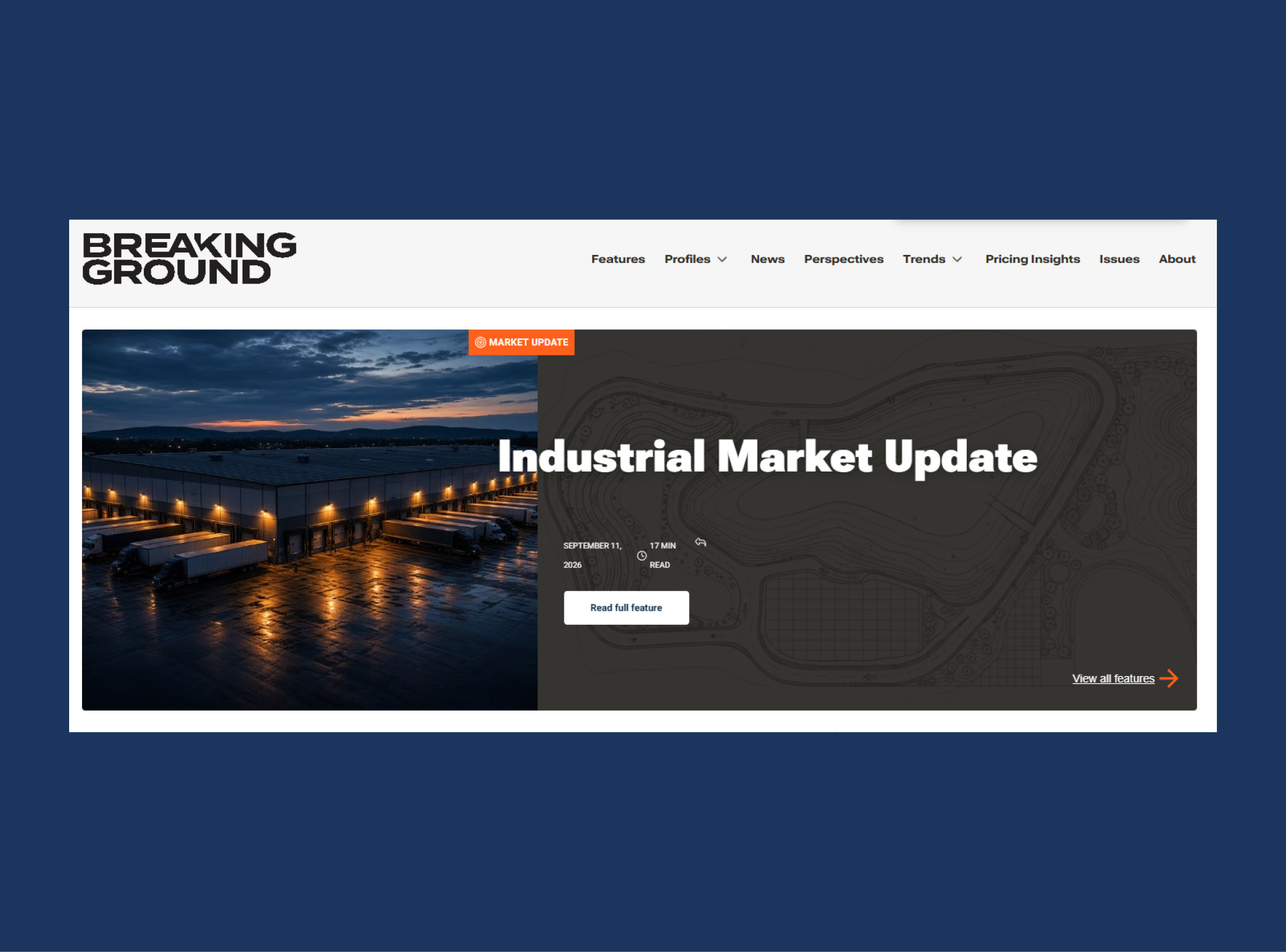 Genfor Featured in Breaking Ground & Developing Pittsburgh's Industrial Real Estate Market Update