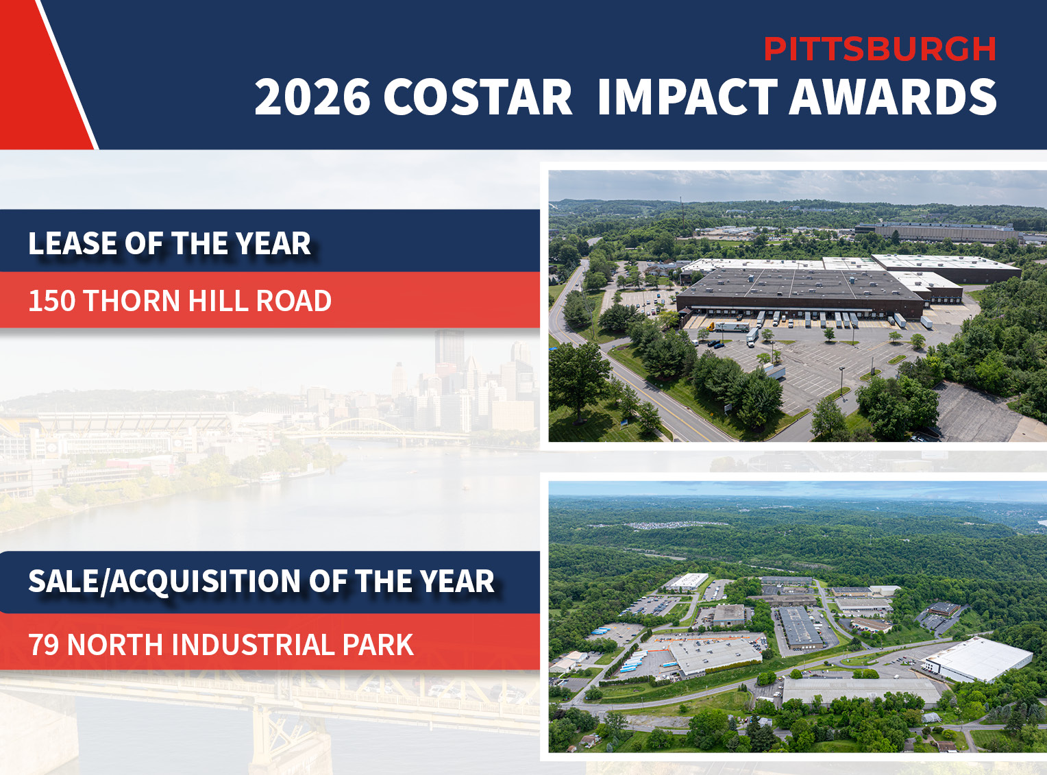 Two Award-Winning Industrial Deals in Pittsburgh